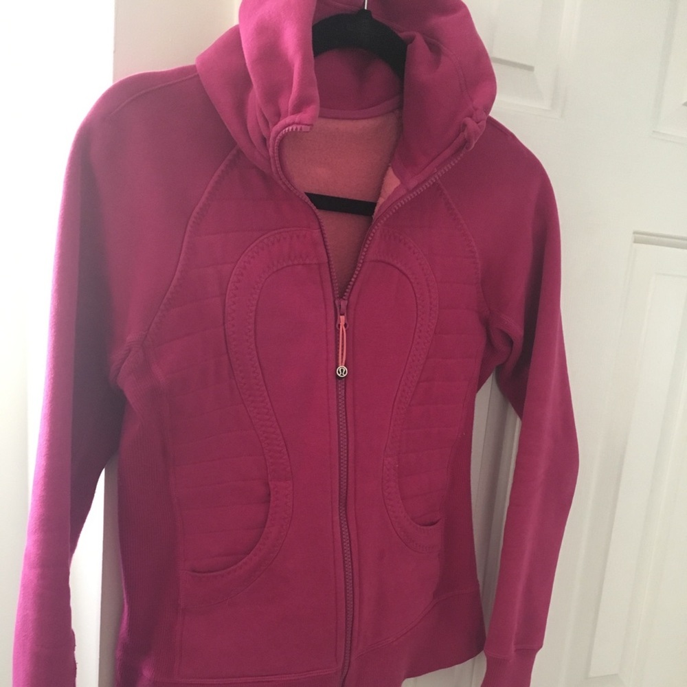 Lululemon fleece lined zip up